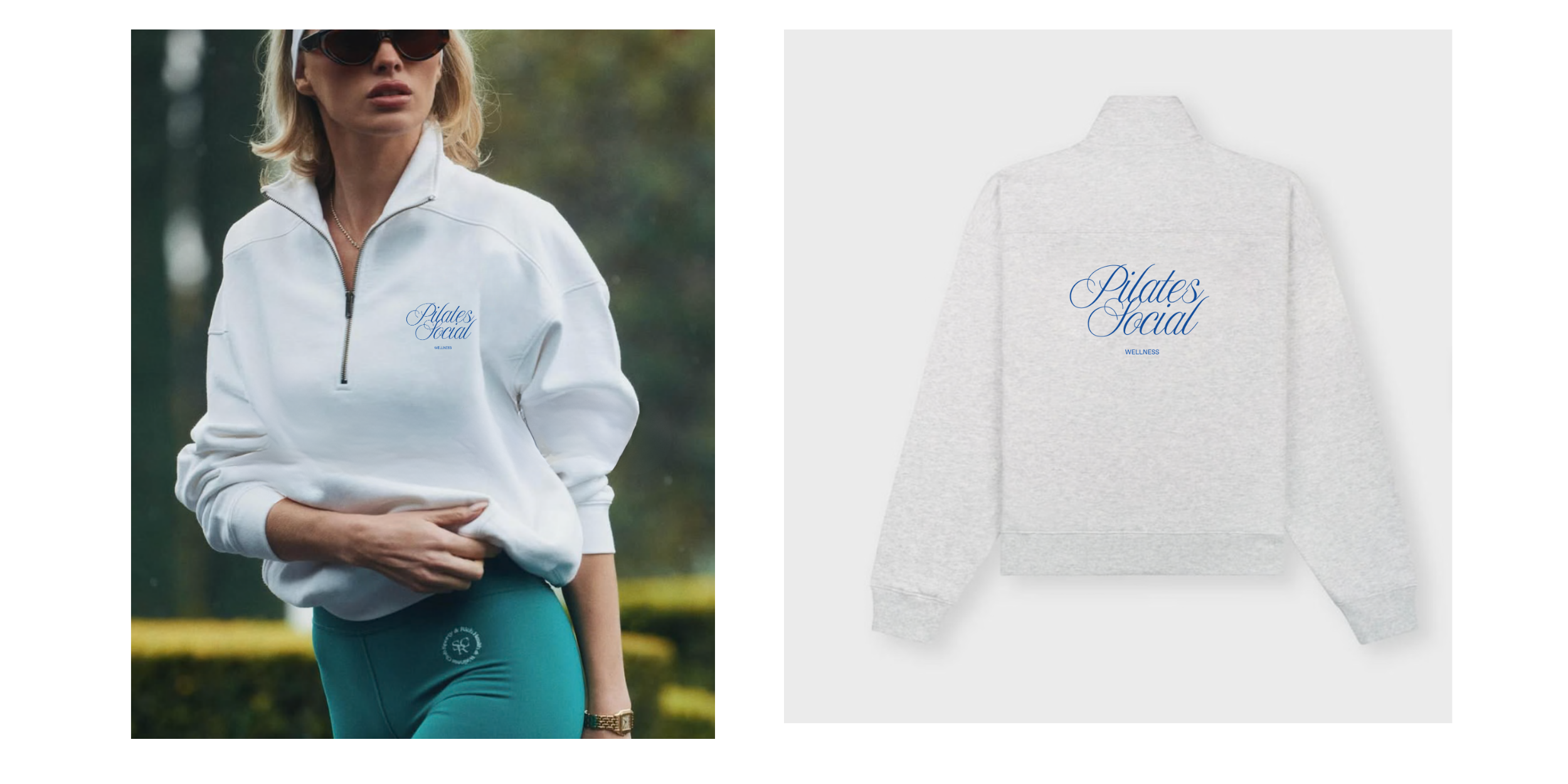 Pilates Social Quarter Zip